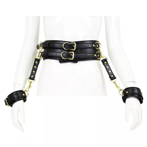 Öv csuklószorítóval belt wrist fekete – prémium intim kozmetikum