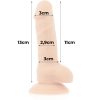 Cock miller  dildó 13 cm – prémium intim kozmetikum