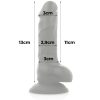 Cock miller dildo fekete 13cm – prémium intim kozmetikum