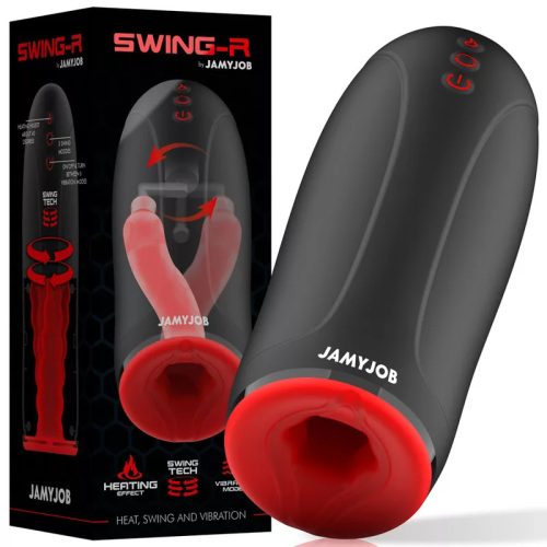 Swing-r melegítő, rotáló és vibrációs maszturbátor – prémium intim kozmetikum