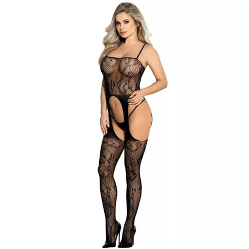 951887 hálós bodystocking fekete pántokkal – prémium intim kozmetikum