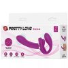 Pretty Love Valerie – dupla strap-on vibrátor 12 rezgésfokozattal